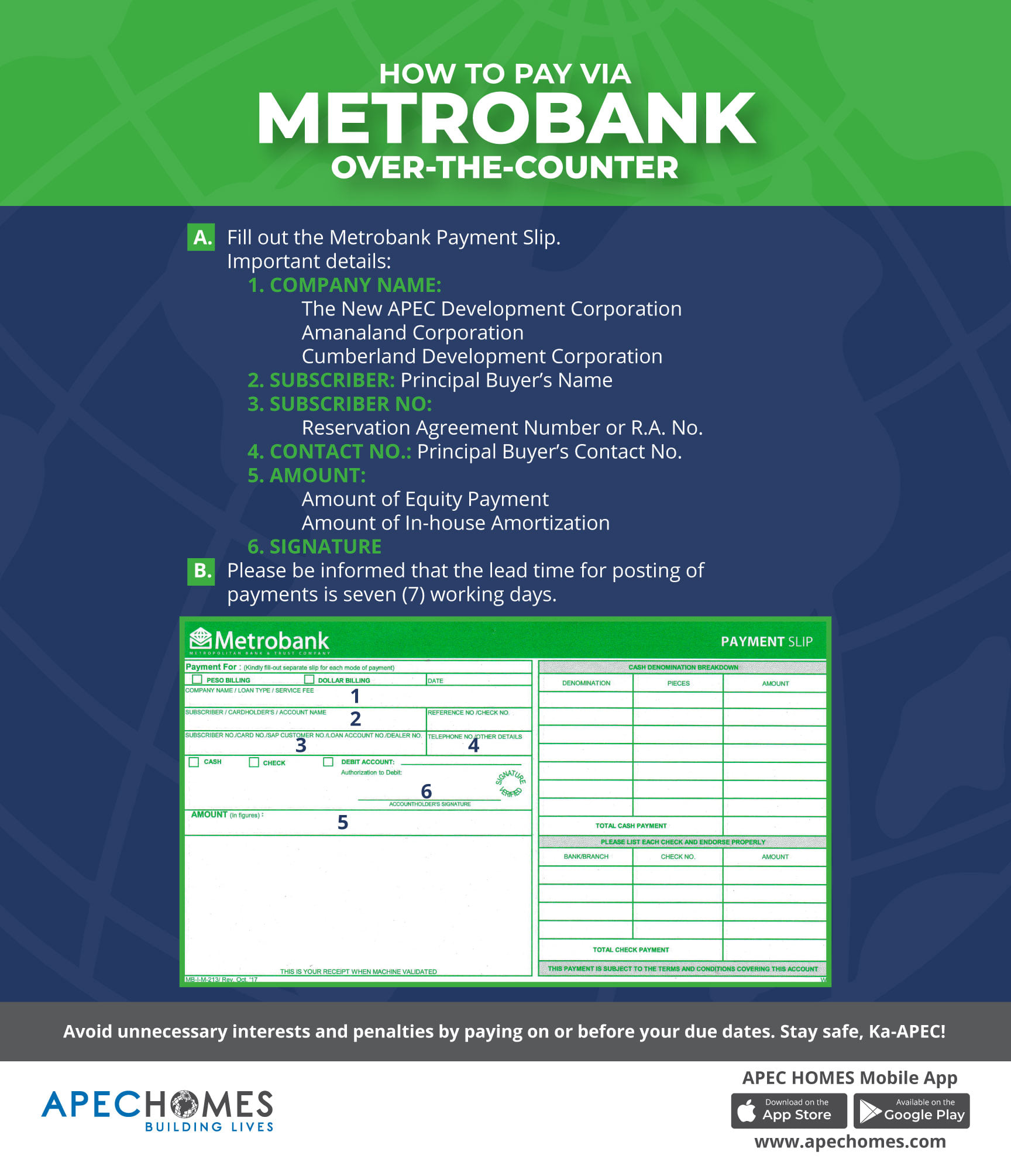 METROBANK OVER-THE-COUNTER